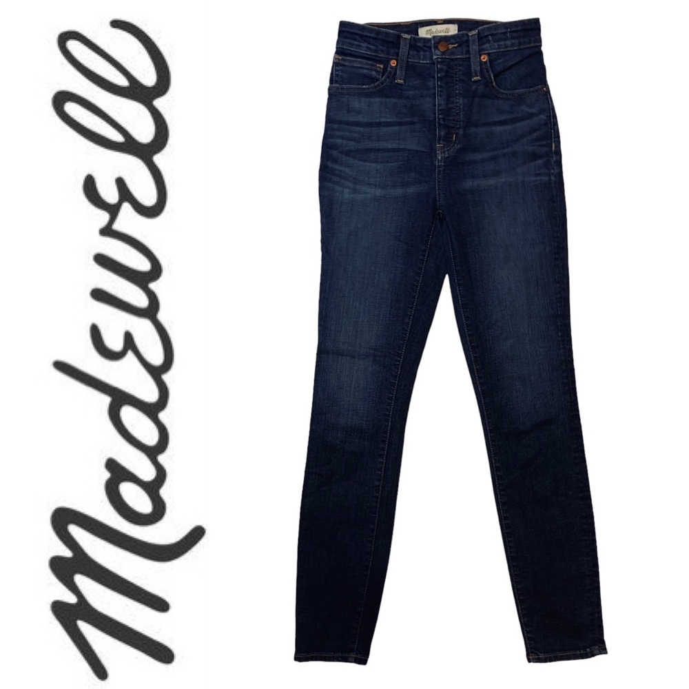MADEWELL Like New Womens Curvy Fit High Rise Skinny Jeans Size 25
